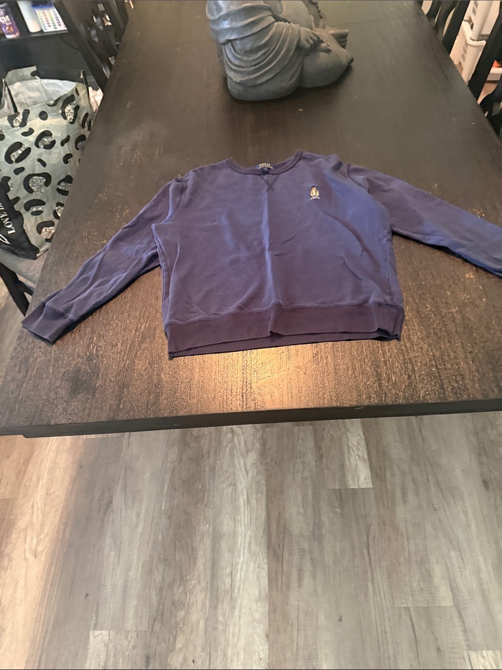 Polo by Ralph Lauren Purple Crewneck Sweatshirt